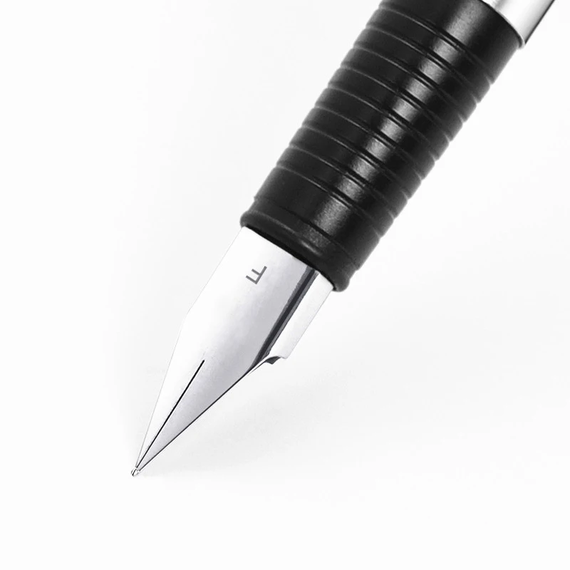 블랙 실버 색상 비즈니스 사무실 만년필, 학생, 학교 문구 용품, 잉크, 캘리그라피 펜, EF/F 펜촉