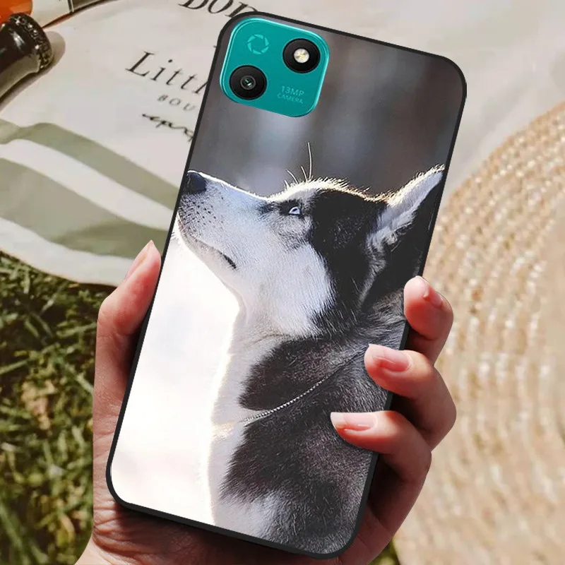 Shockproof Black Silicone TPU Phone Case Cover
