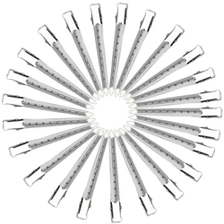 Premium Non - Slip Hair Sectioning Clips (20Pcs)