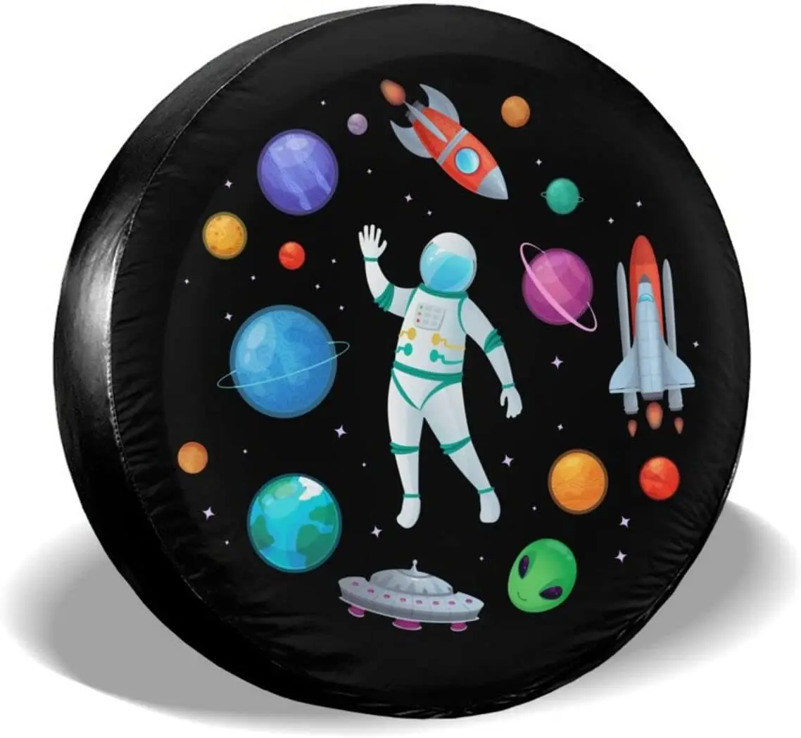 

Чехол для запасных шин cosmonaute и Rocket, водонепроницаемый пыленепроницаемый Стандартный для трейлеров, внедорожников, домов на колесах и многих