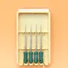 Dental 4 Pcs Finger Spreader Endodontic Files Stainless Steel Root Canal Used Cor Root cleaning 3
