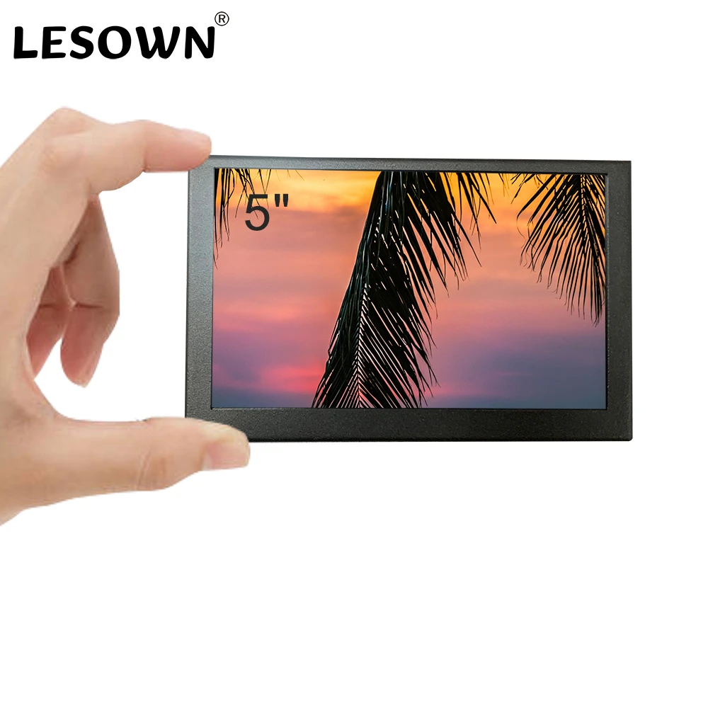 IPS Portable 5 Inch Touchscreen Mini 5 Point Capacitive LCD Touch