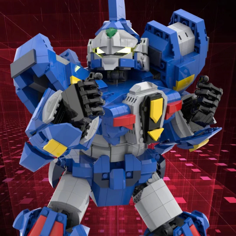 

MOC 2023 New Creative Anime Surrounding Giant Robot Tetsujin 28-FX Model Set Assembling and Building Block Toys Birthday Gift