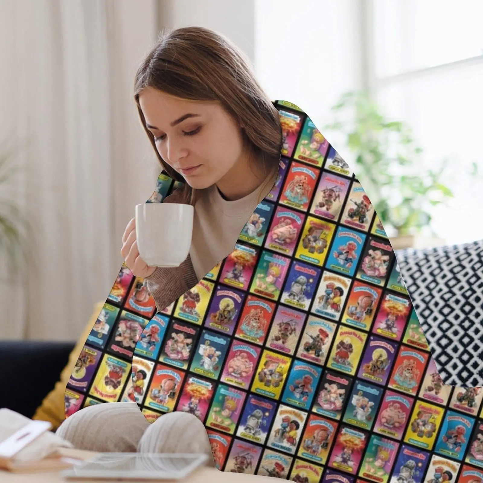 Garbage Pail Kids - Series 1 Throw Blanket 3