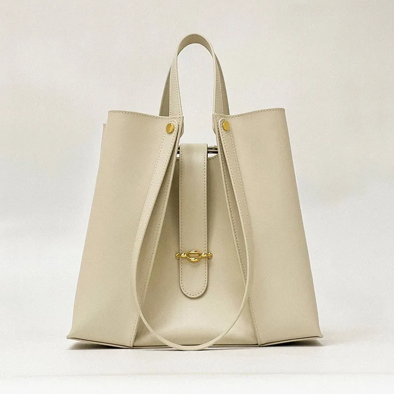 Womens Leather Tote Handbag