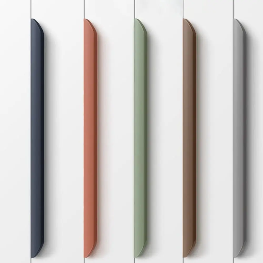 Description Picture 5 of itemInvisible Door Handle Modern Minimalist Door Knobs Aluminum Alloy Cabinet Drawer Pulls Handle Hidden Cupboard Furniture Hardware