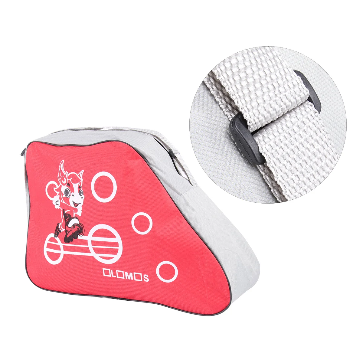 Skate Bag Portable Child Pink Roller Skates Sports Tote 4000X2700X1500CM for Ice Skating Roller Skates Bag