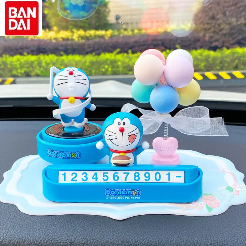 

Bandai Car Aromatherapy Car Interior Accessories Center Console Ornaments Fragrance Solar Rotating Car Perfume Ornaments