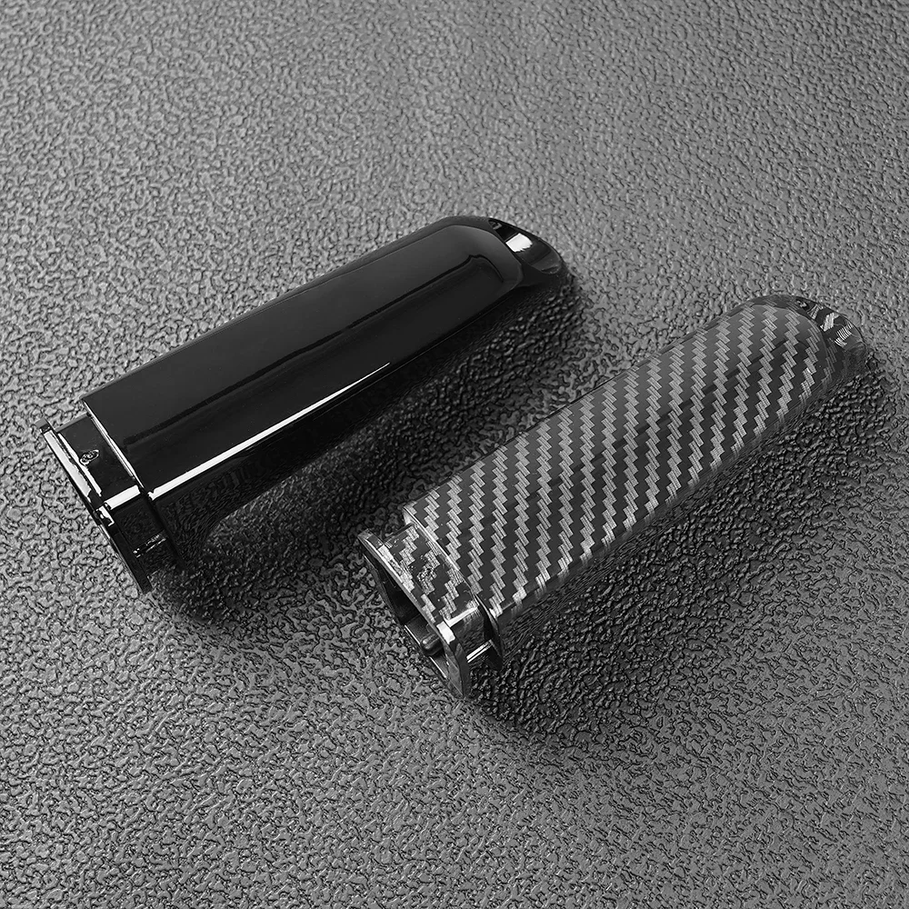 Hand Brake Cover For BMW E46 E90 E92 E60 E39 F30 F34 F10 F20 Accessories Universal Carbon Fiber Pattern Car Handbrake Grips Interior Trim