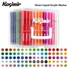 KASIMIR 84/24 Direct-liquid Acrylic Marker Soft Brush Paint Pen Pull out appearance Graffiti Manga School Stationery Supplies 1