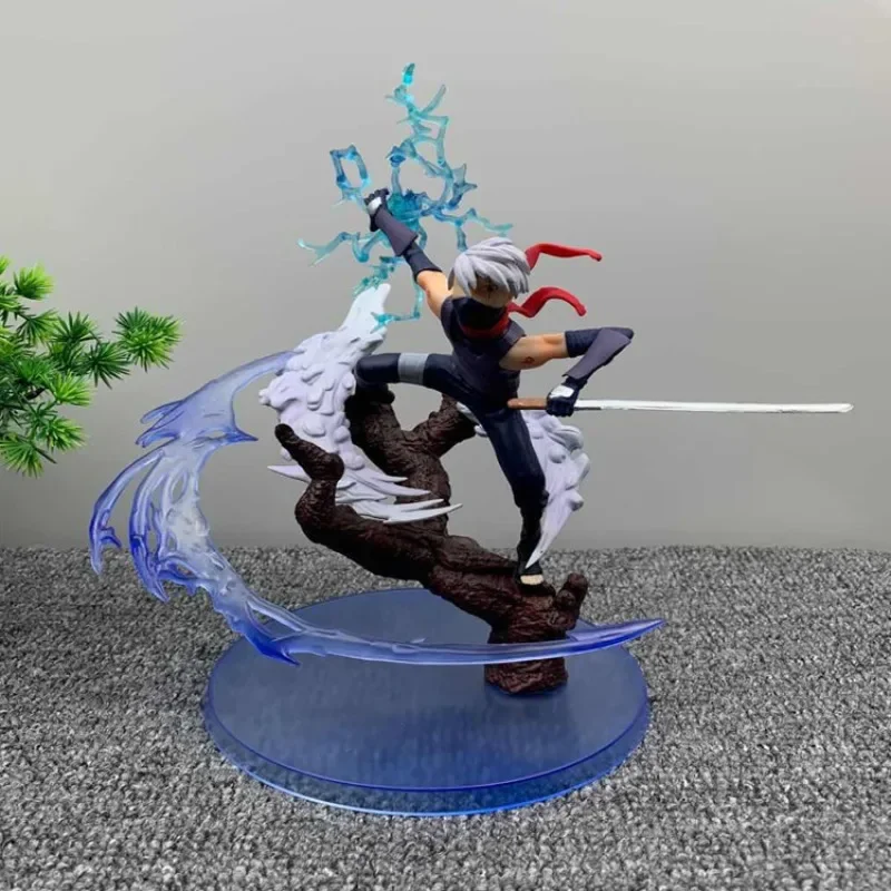 

25CM Anime NARUTO Hatake Kakashi Uzumaki Naruto PVC Action Figure Collectible Model Doll Toy 20cm Decoration Ornaments BOX