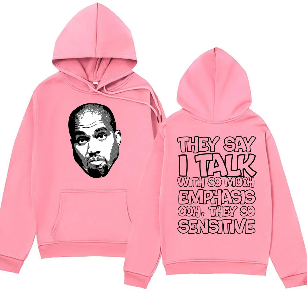 Rapper Kanye West Graphics Print Hoodies Men Women's College Dropout Music Album Hooded Sweatshirts Hip Hop Streetwear Hoodie