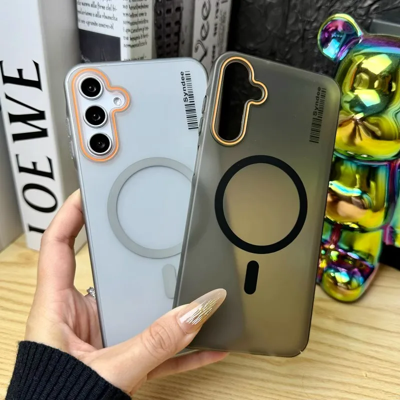 Matte Slim Magnetic Clear Hard Case