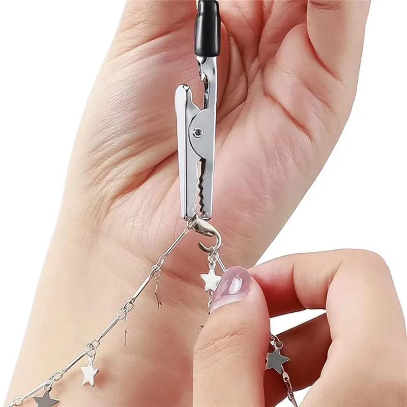 Bracelet Tool Jewelry Helper Plier Clip Equipment For DIY Necklace Watch  Clasps And Closures Making Supplies