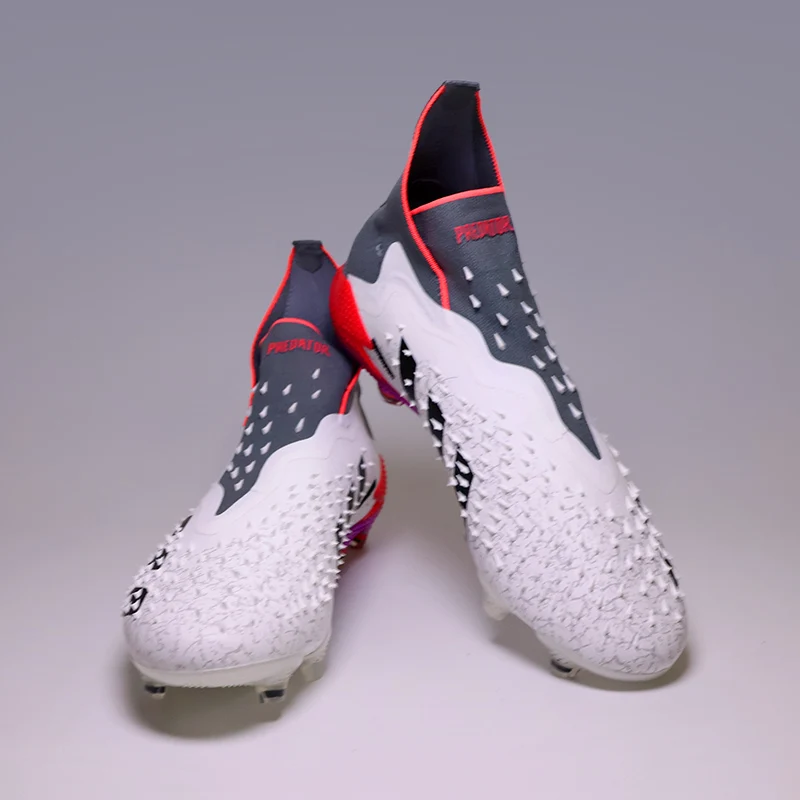 أحذية كرة القدم للرجال من Pro بدون دانتيل سهلة الارتداء، أحذية كرة القدم TF/FG للشباب، أحذية رياضية للتدريب على كرة القدم Chuteira Campo