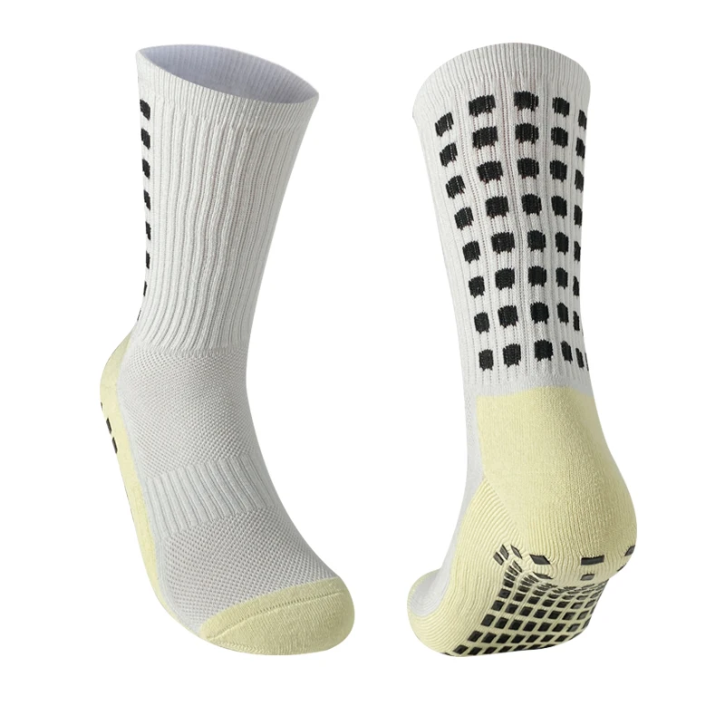 Anti-slip Football Socks Men Women Non-slip Soccer Basketball Tennis Sport Socks Grip Cycling Riding