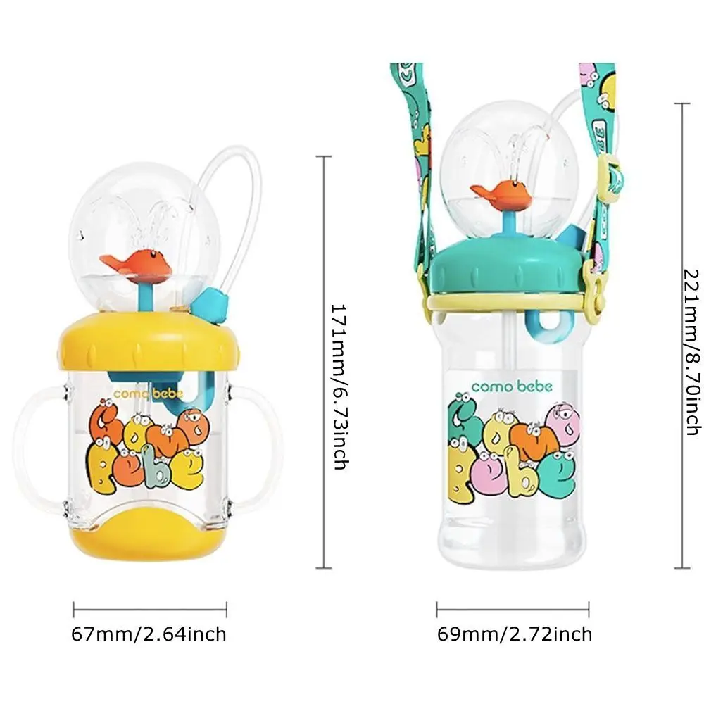 Whale Fountain Tumbler Leak Proof Cup 350ml 220ml