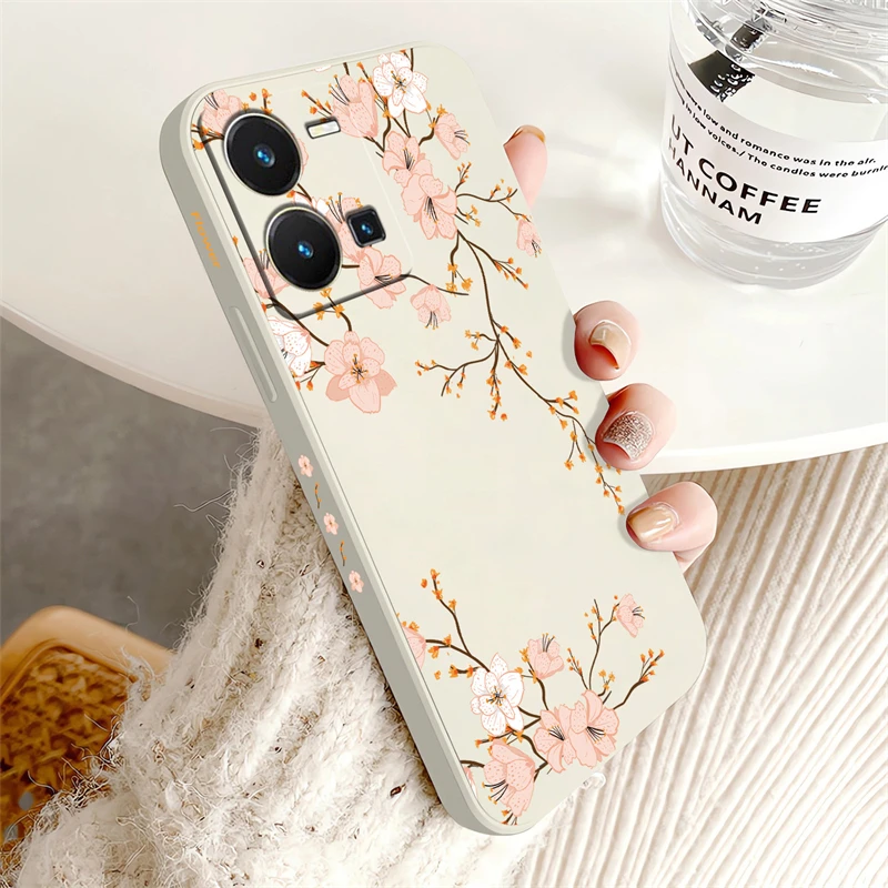 Elegant Floral Flower Soft Cover - Stylish Protective Case