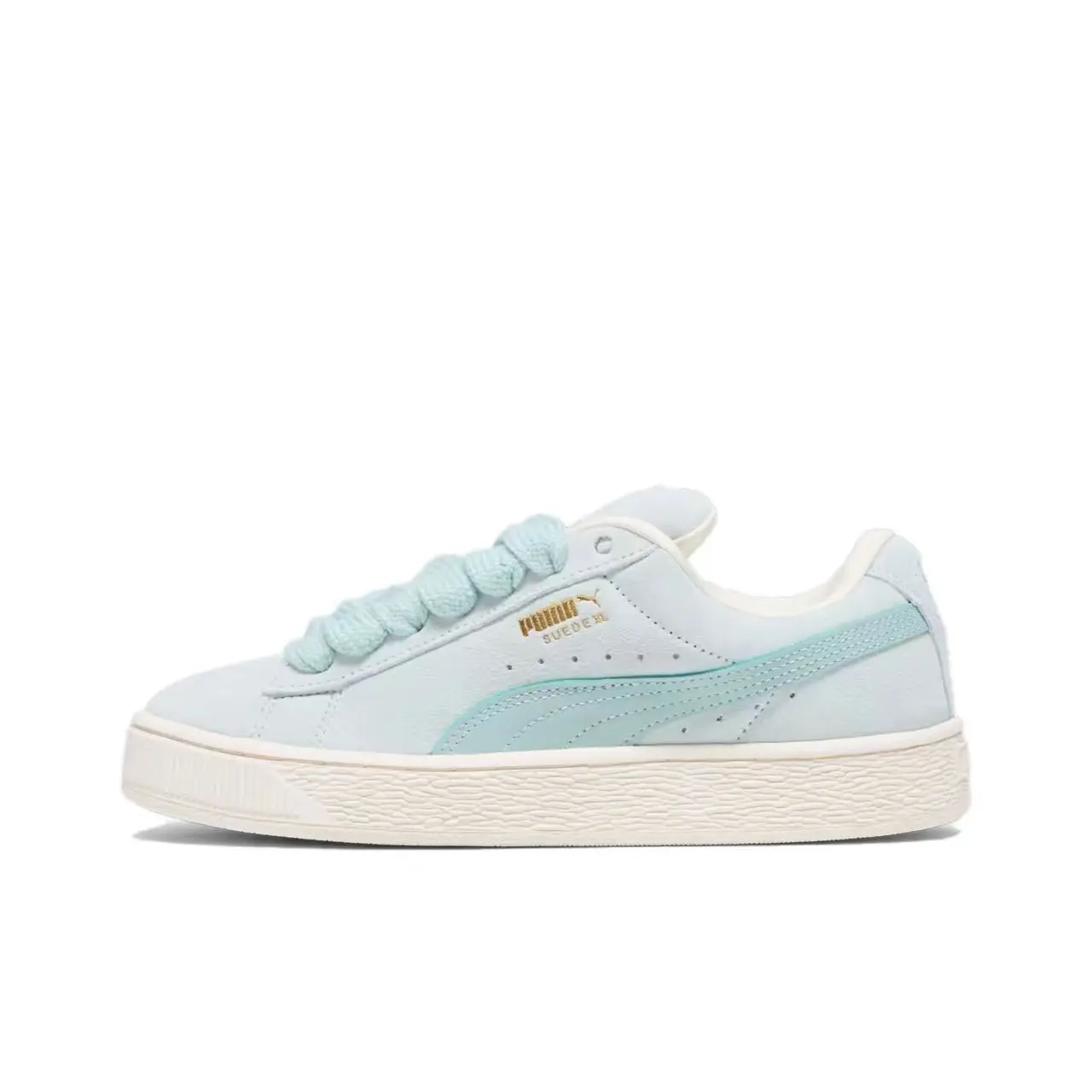 thumbnail image 1 of PUMA Suede xL - Zapatillas de deporte de caña baja, versátiles, informales, cómodas, antideslizantes y resistentes al desgaste, de cuero de malla, para hombres y mujeres, 1 of 5