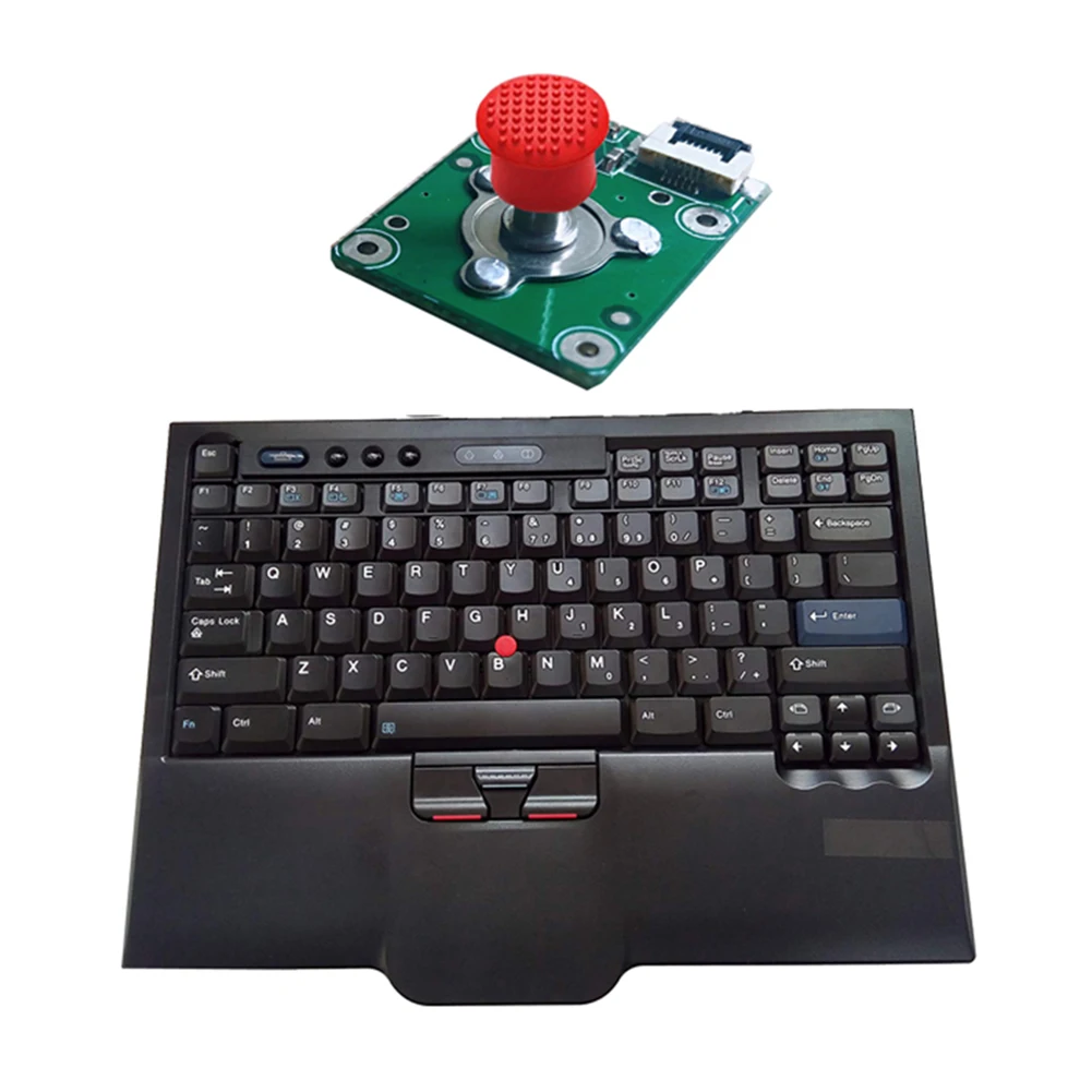 Trackpoint pointing pointer replacement computer keyboard rocker mouse