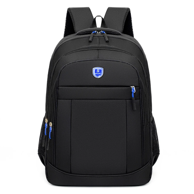 Men's backpack - large capacity, adjustable shoulder strap, zipper closure, ideal for school, travel, and daily use