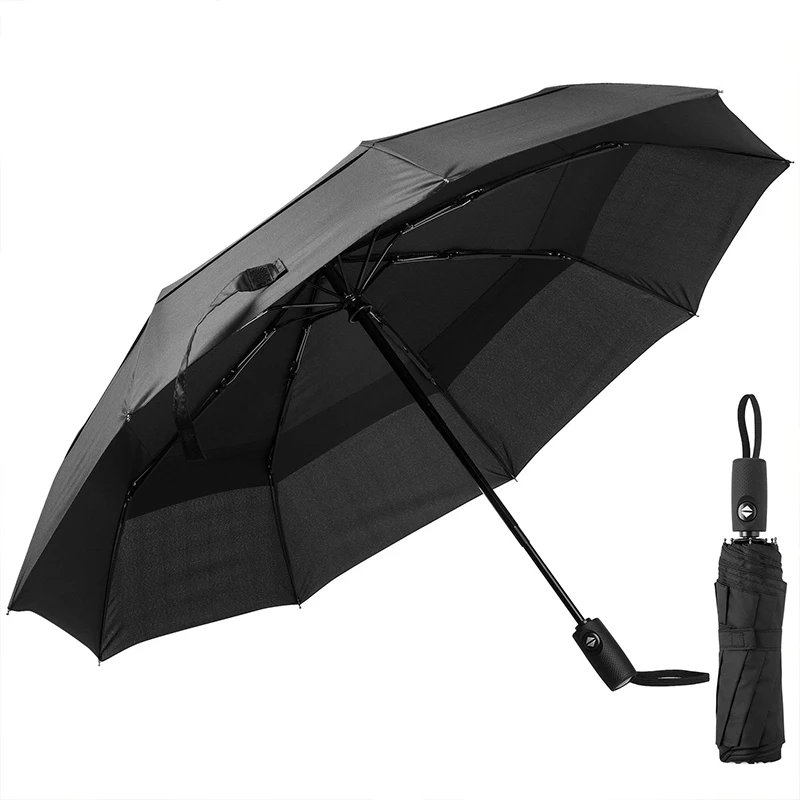 Travel Portable Mini Sun & Rain Folding Anti UV Umbrella Compact Umbrella for Car Lightweight UV Protection Windproof Umbrella