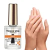 Tinovo Uno 5 W 1 Top Coat Fast Dry Base Coat Nail Strengthener Super Shiny Finish Nail Polish Manicure Hardener Repair Nail Care 2