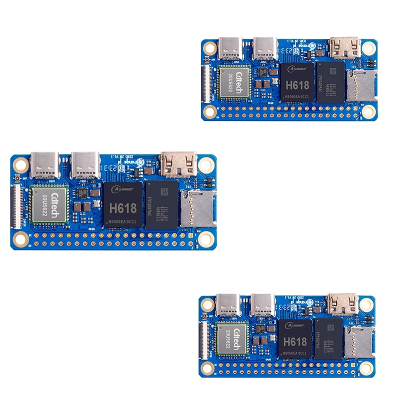 

Orange Pi Zero 2W Development Board RAM DDR4 Mini PC Allwinner H618 Wifi Bluetooth 5.0 SBC Single Board Computer