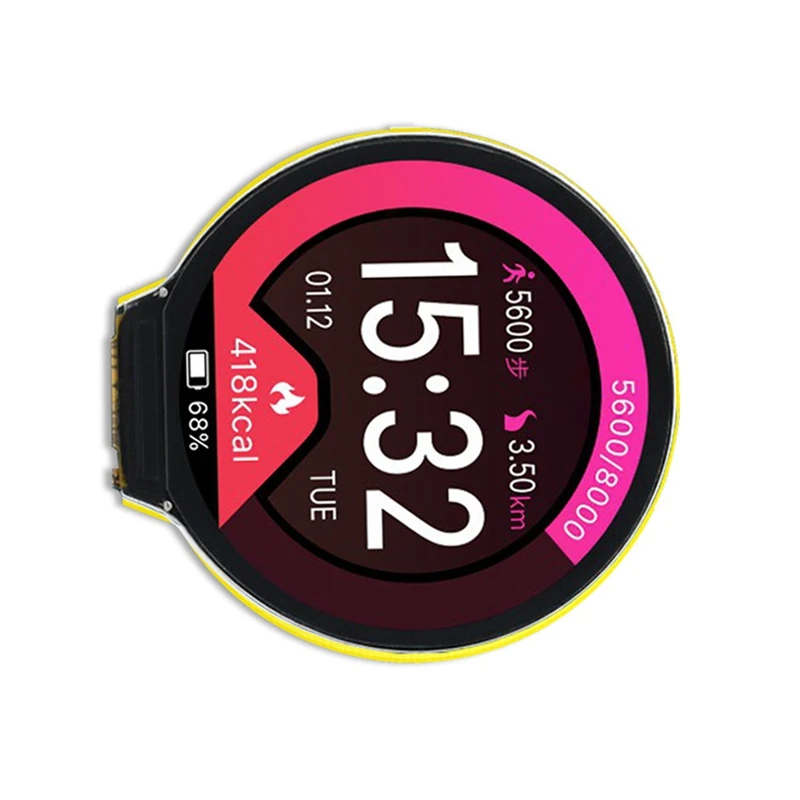 T35C ESP32-C3 Development Board 1.28 Inch Round LCD Display Screen With Wifi Bluetooth Module No Touch Panel