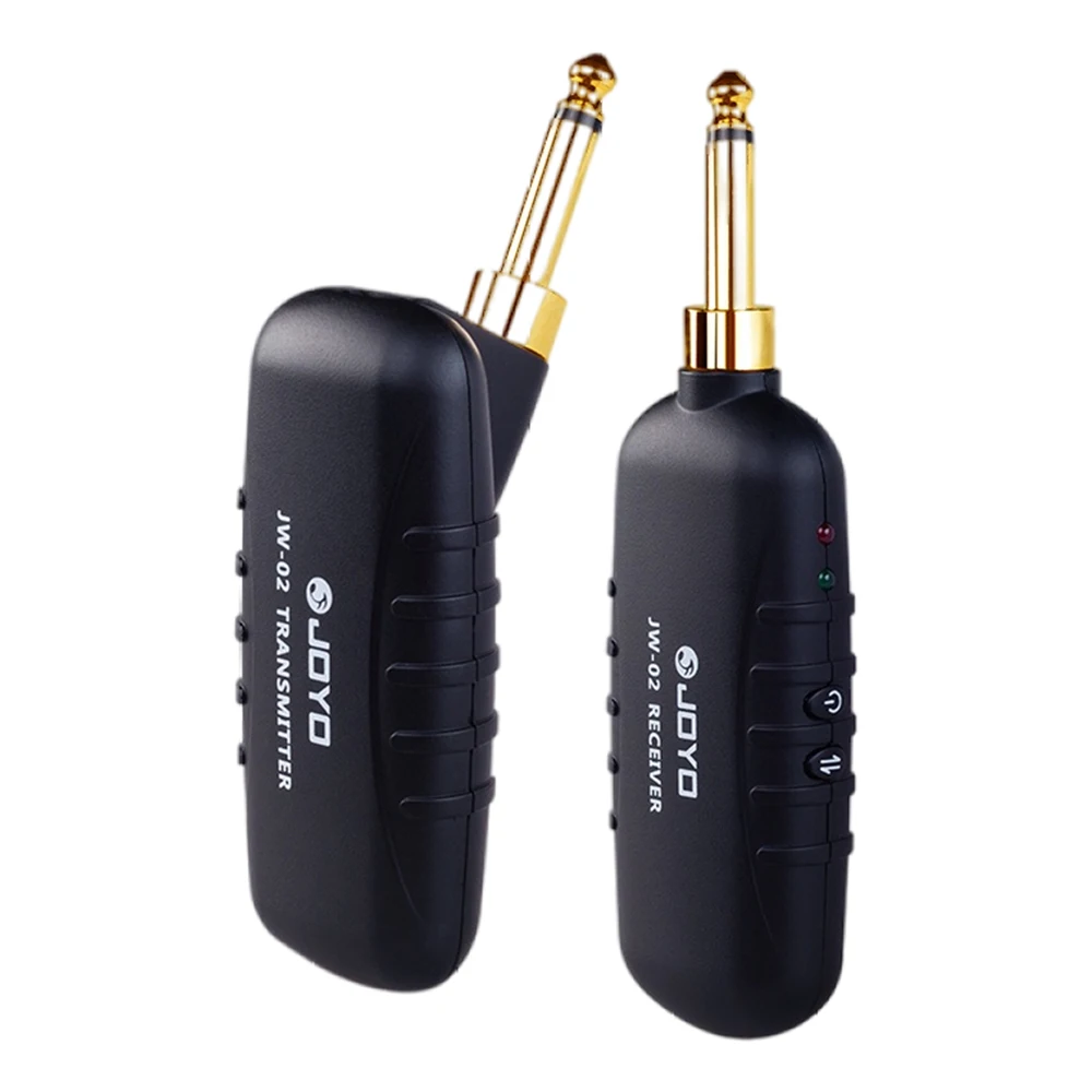 

JOYO JW-02 5.8GHz Wireless Guitar System Transmitter Receiver Rechargeable Guitar Digital Receiver For Electric Guitar Bass