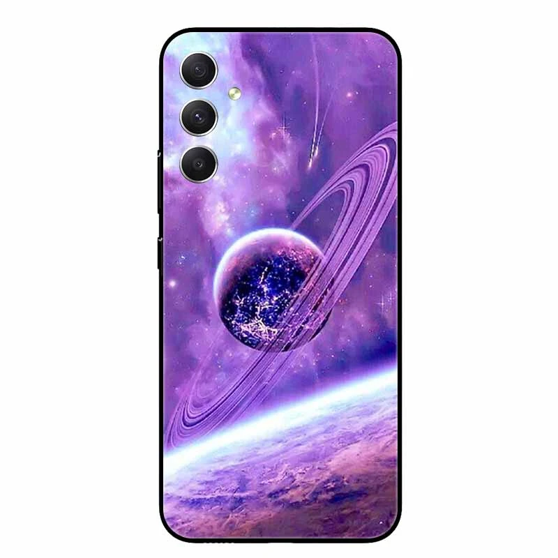thumbnail image 1 of For Samsung A54 5G Case Wolf Lions Black TPU Soft Silicone Coque for Samsung Galaxy A54 A34 A04s Phone Back Cover A 54 34 Shells, 1 of 5
