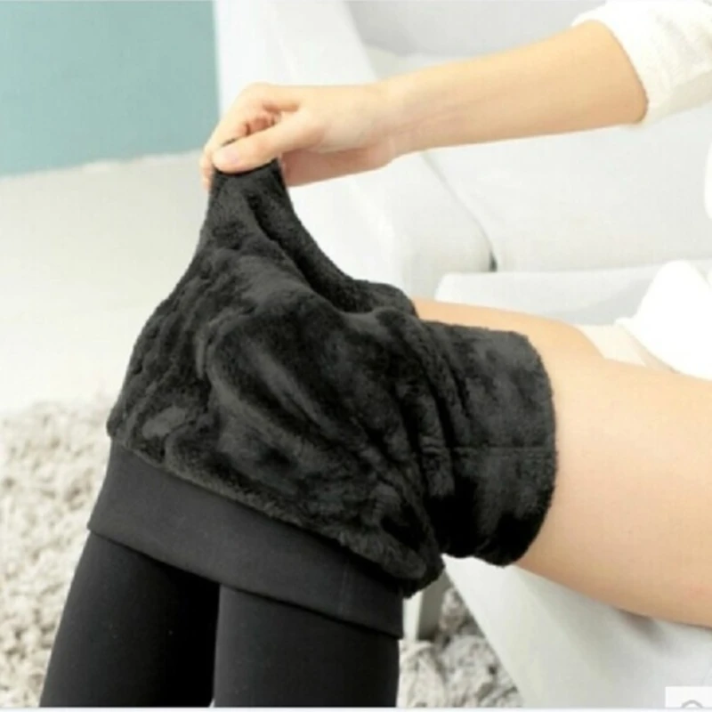 Women Thick Velvet Warm Leggings Autumn Winter Fashion Sexy Seamlessly