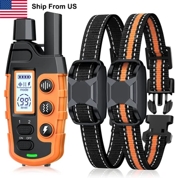 3300Ft Electric Dog Training Collar Remote Control Waterproof Pet Behavior
