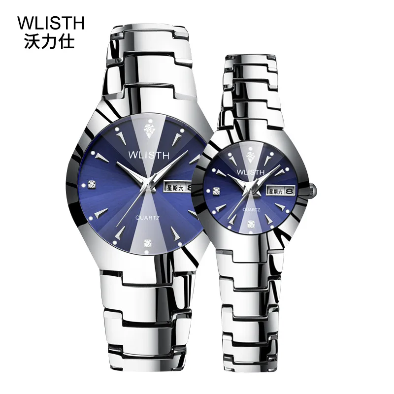 

Loves Watches Top Brand WLISTH Luxury Waterproof Men Watch Fashion Couple Watch Bracelet Watches for Women Luminous Steel Watch