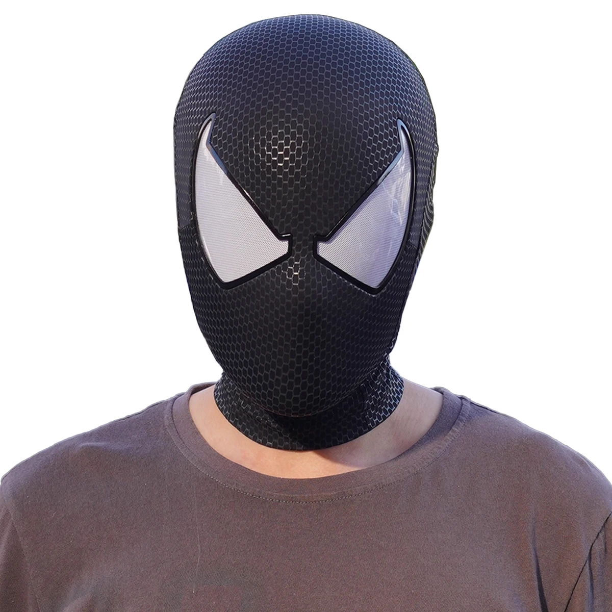 マーベル ブラック スカーレット スパイダーマン マスク シェル付き