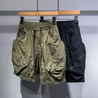 Men Fashion Caogo Shorts Big Pockets Jogger Short Hip Hop Streetwear Harajuku Trousers Plus Size Streetwear Hip Hop Sweatpants 1