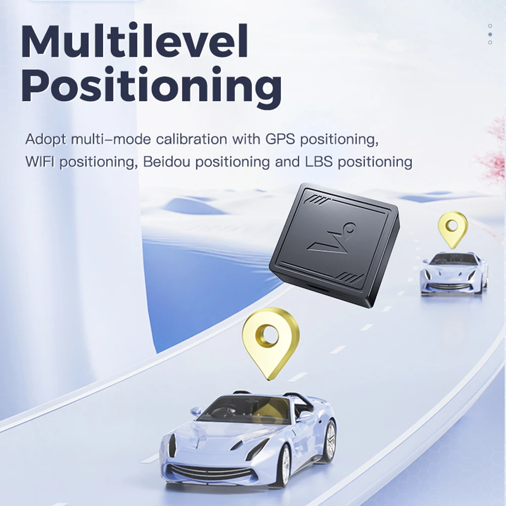 Q7 Portable Car Anti-Lost 4G GPS Locator Strong Magnetic Real Time Smart Tracker Mini Alarm Tracking Device Auto Car Accessories