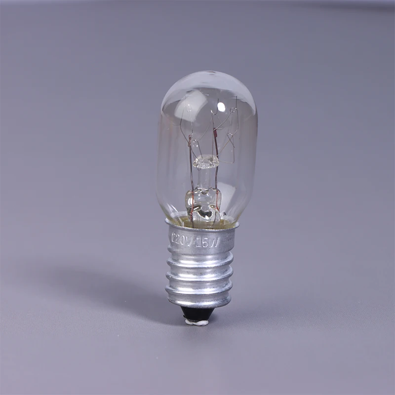 2Pcs E14 15W 고온 방지 냉장고 전구 전자 레인지 교체 조명 토스터/스팀 전구 조명
