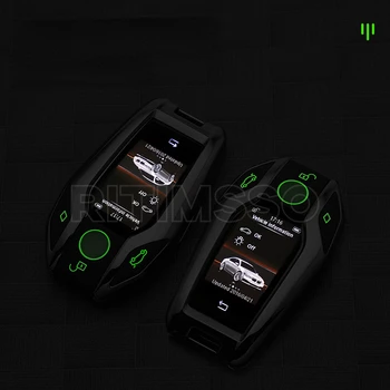 Copertura Della Cassa Chiave dell'automobile Sacchetto Chiave Per Bmw 1 3 5 7 Serie X1 X3 X5 X6 X7 F30 G20 F34 f31 G30 G01 F15 G05 I3 M4 Accessori Auto-Styling - Copertura Della Cassa Chiave dell automobile Sacchetto Chiave Per Bmw 1 3 5 7 Serie