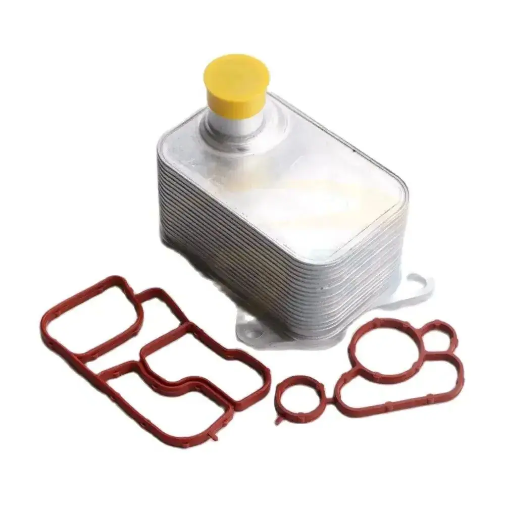Oil Cooler for Audi A3 A4 ALLROAD A5 A6 Q3 VW with Gasket OE:06J117021M / 06J117021D / 06J117021J oil cooler kit oil cooler gasket
