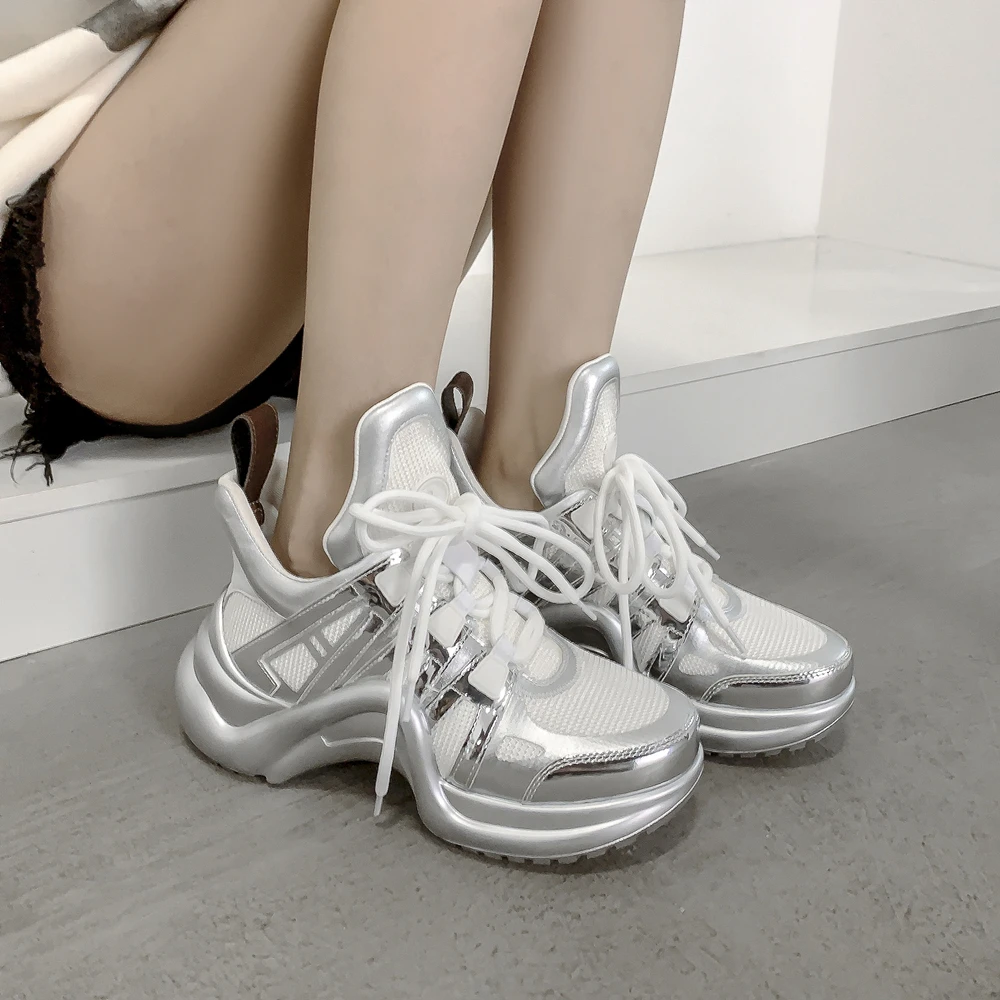 Shoes, Lv Archlight Sneakers Silver