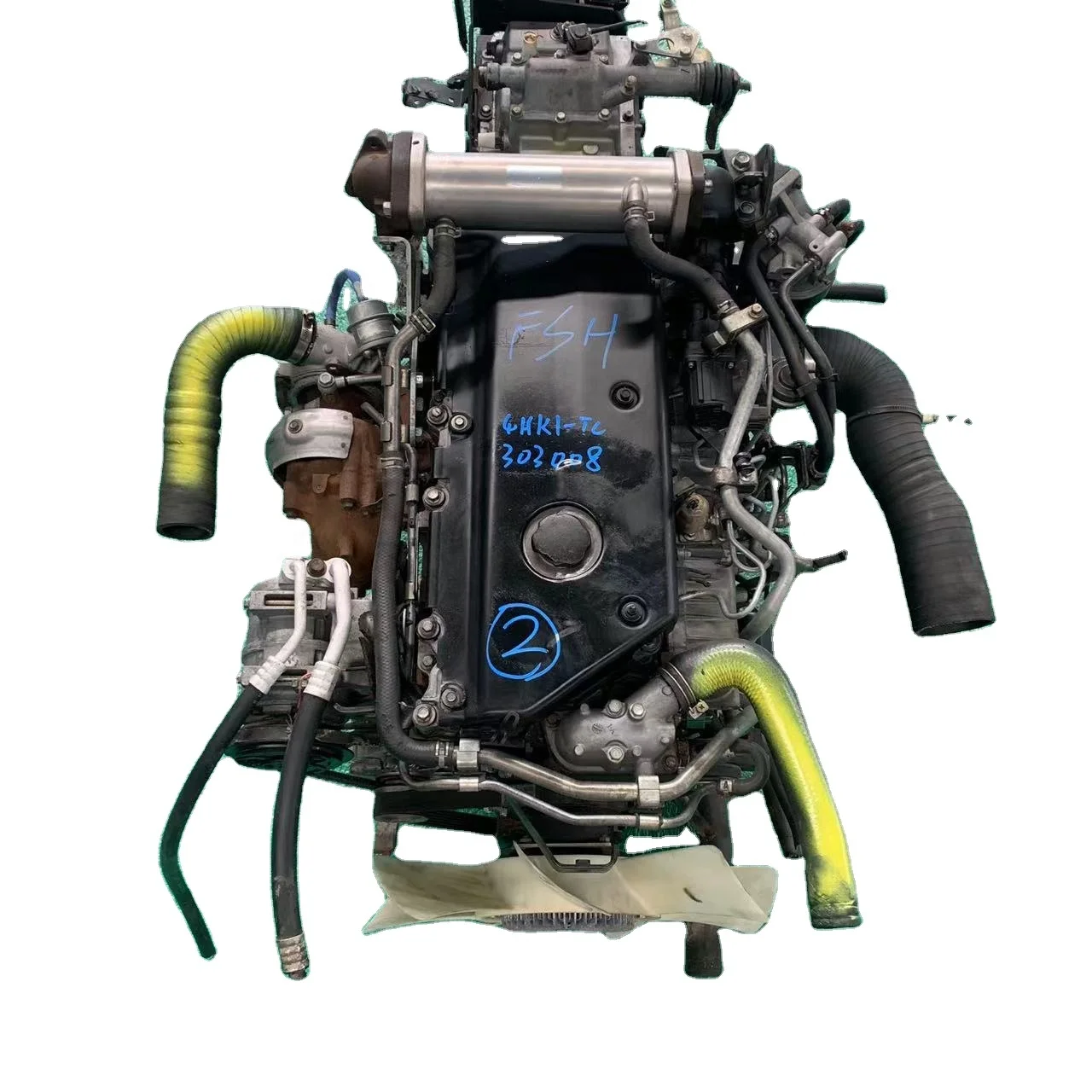 

Manufacturer Wholesale High Quality Auto Parts 4HK1T Euro 3 Secondhand Used Diesel Engine for Trucks