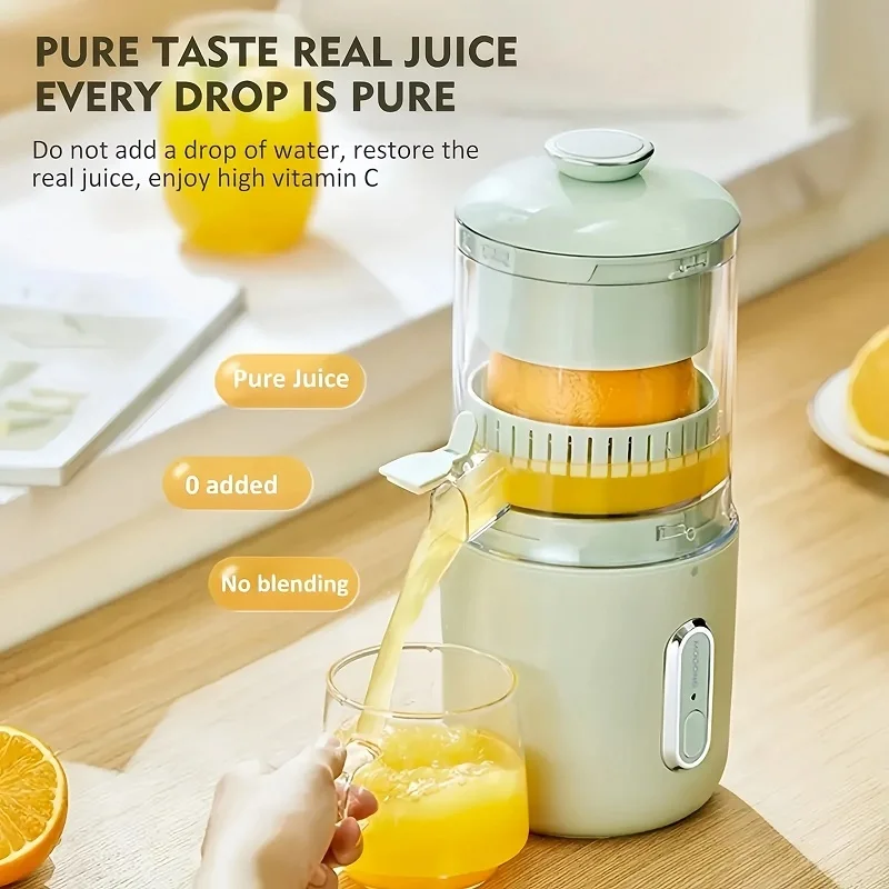 Home Travel 1500mAh Rechargeable Juicer For Lemon Orange Citrus 45W Wireless Blender Automatic Separation Raw Electric Juicer fruit juicer juice blender juice maker blender