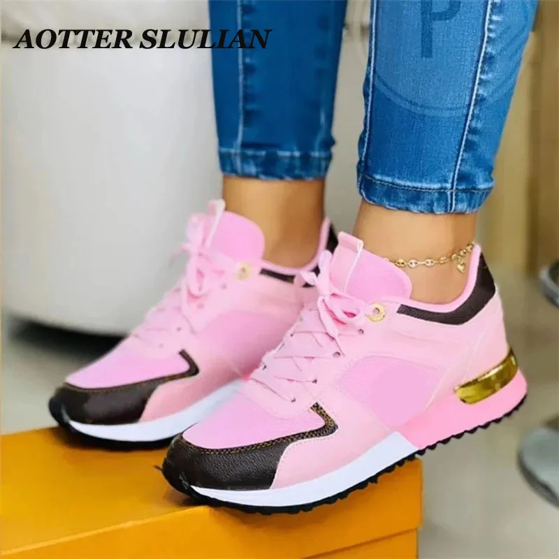 2022 New White Women's Sneakers High Quality Shoes Female Breathable Tenis Masculino Zapatillas Plus Size Footwear Dropshipping