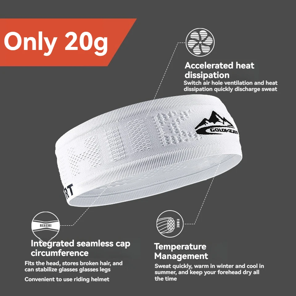 GTUBIKE Cooling Stretch Visor Sweatband 2
