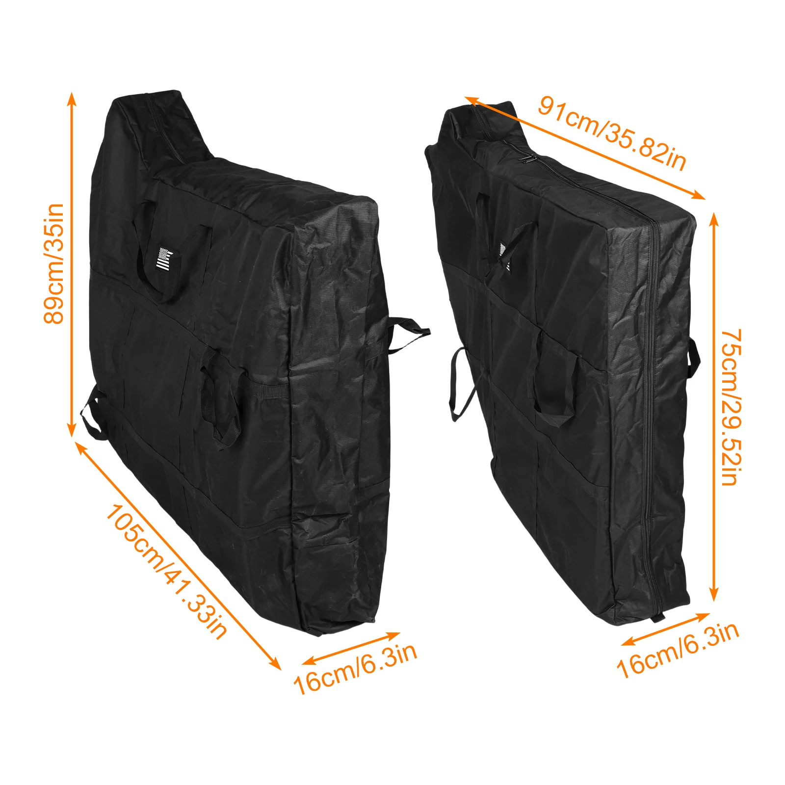 4x Front and Rear Door Bags Oxford Cloth Front Rear Door Storage Bags Organizer for Ford Bronco 4-Door 2021 2022 2023 2024 2025