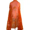 2025 New Dubai Scarf For Muslim Women African Chiffon big Hijab Islam Hijab Pashmina Turban Headscarf Embroidery Shawls