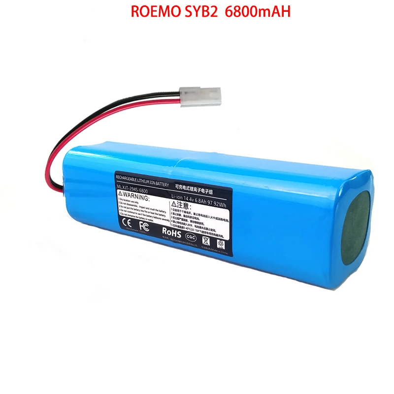Bateria de Aspirador Robótico 14.8v 6800mah Inr18650 M264s2p 4in 662 Limpador Robótico Novo - Image 4