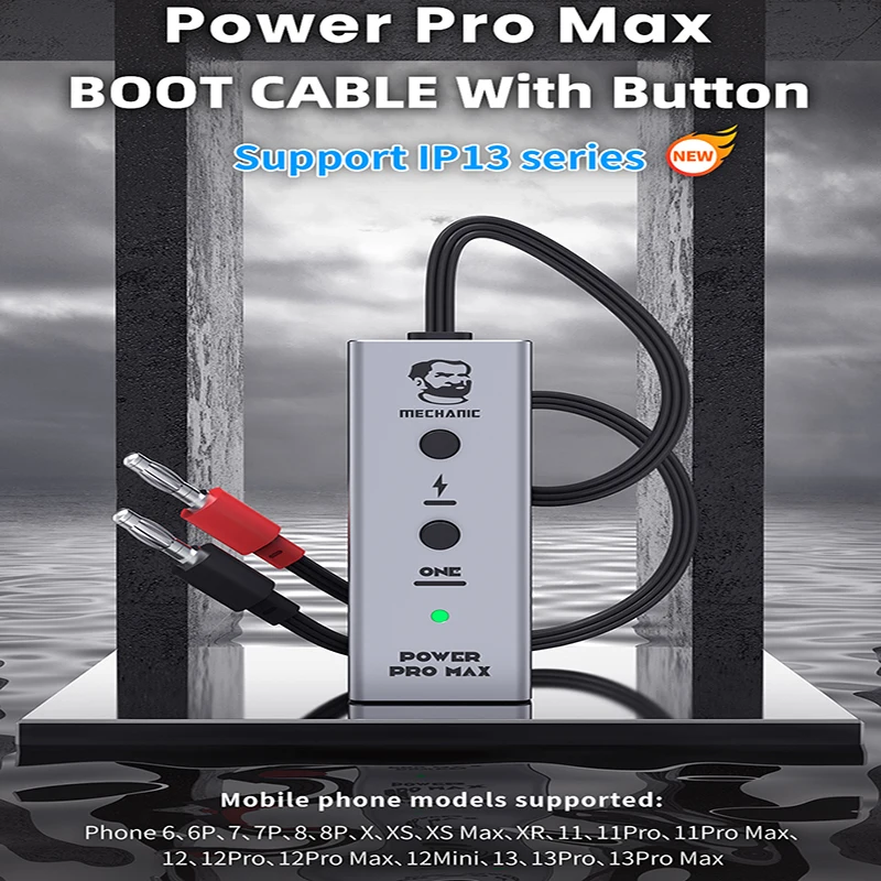 

Однокнопочный кабель питания для запуска MECHANIC Power Pro Max, гибкий кабель FPC и Двойное Подключение, порт Type-c для телефона