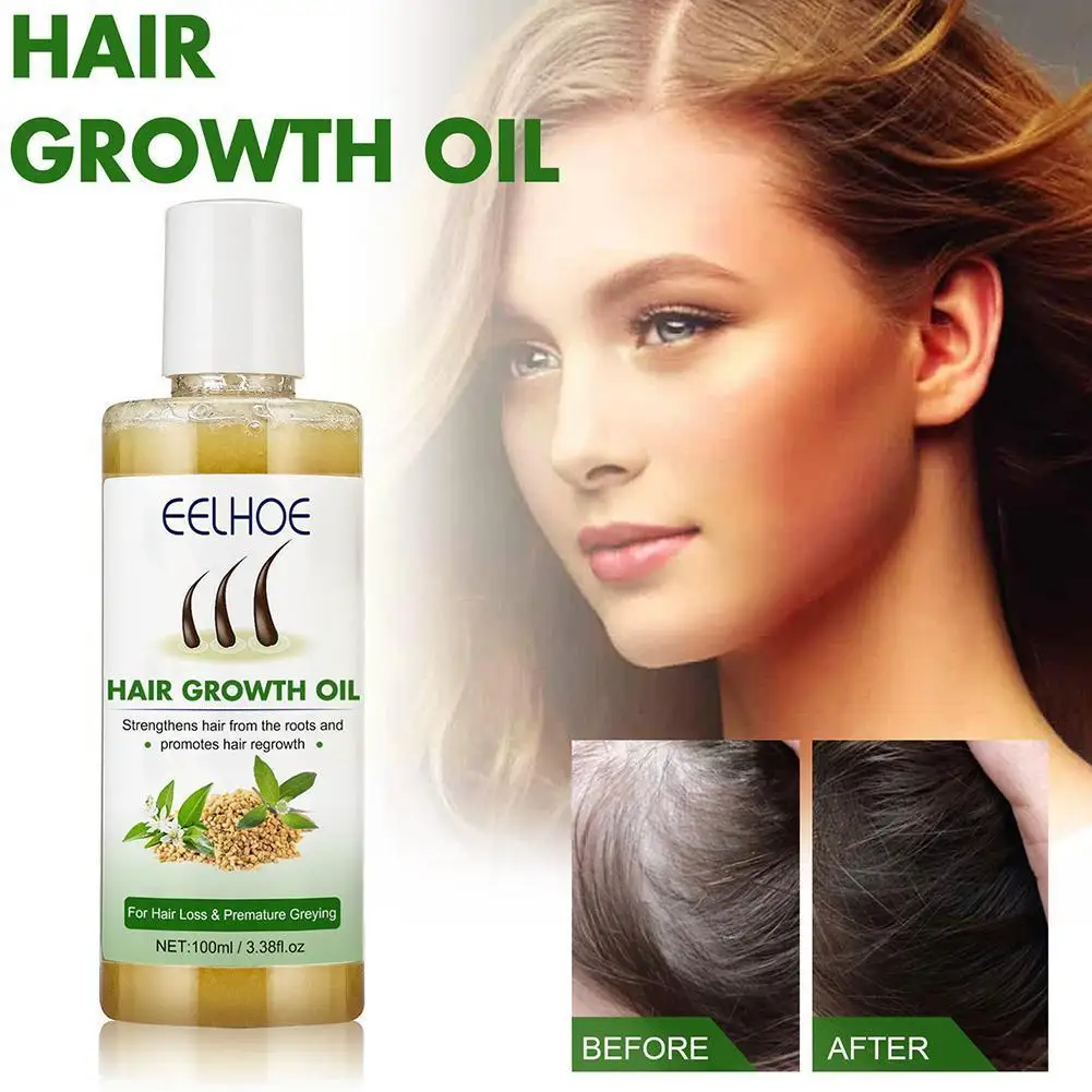 Fast Hair Growth Oil Hair Regrowth Serum Hair Thinning Treatment Hair